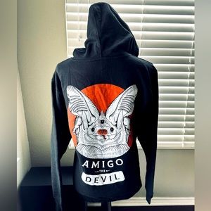Authentic Amigo the Devil three eyed Bat Hoodie